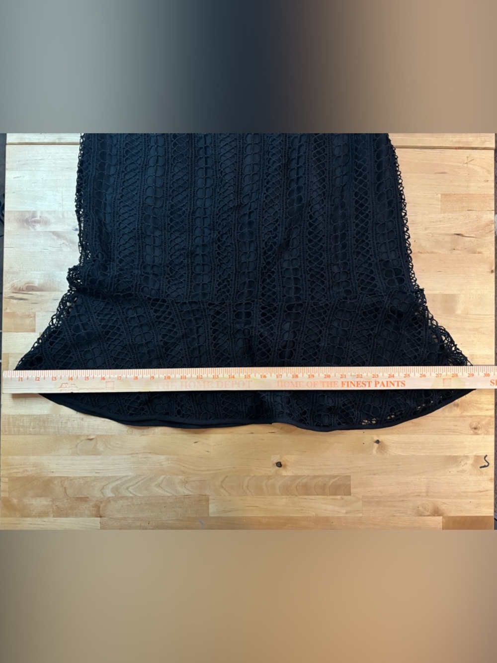 Adelyn Rae Black Sleeveless Lace A-Line Mini Dress - Picture 10 of 14
